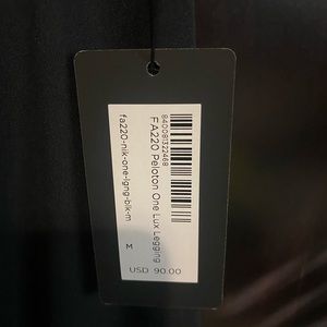 NWT Nike Peloton one lux legging
